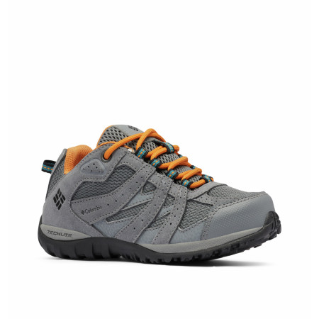 Calzado para niños Columbia Youth Redmond Waterproof gris Ti Grey Steel, Gold Amber