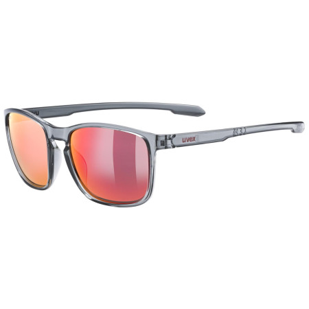 Gafas de sol Uvex Lgl 52 gris/rojo Smoke / Mir.Red