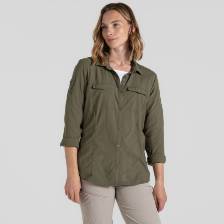 Camisa de mujer Craghoppers NosiLife Adventure Long Sleeved Shirt III