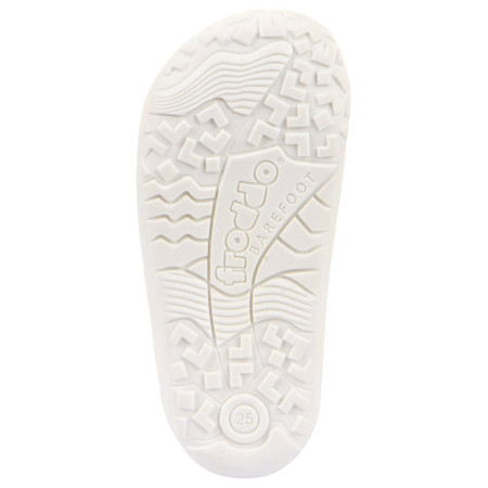 Zapatillas para niños Frodo Barefoot river White/Black