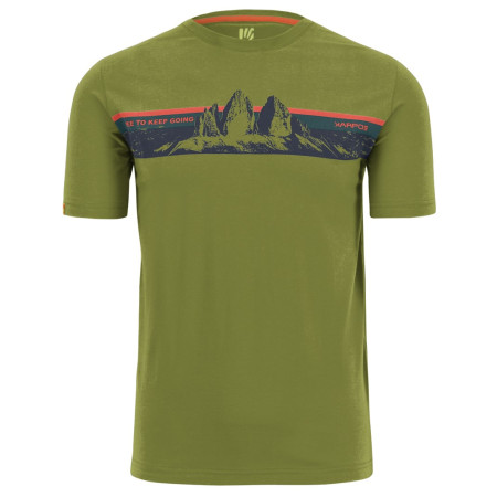 Camiseta de hombre Karpos Giglio T-Shirt verde Guacamole