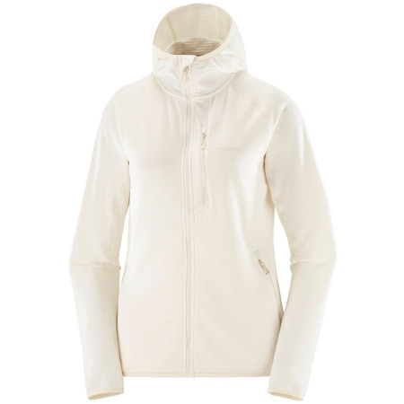Sudadera de mujer Salomon Essential Lightwarm HD W blanco Whisper White