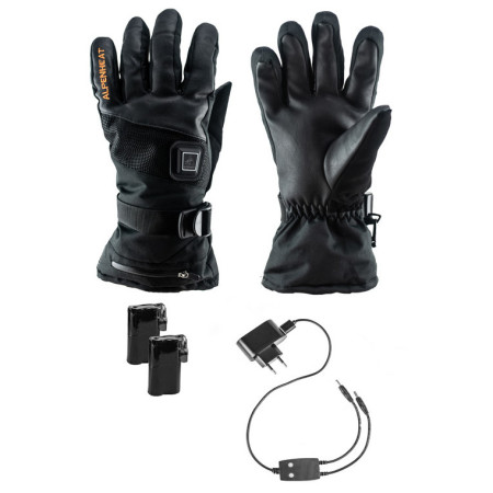 Guantes calefactables Alpenheat Fire Ski negro black