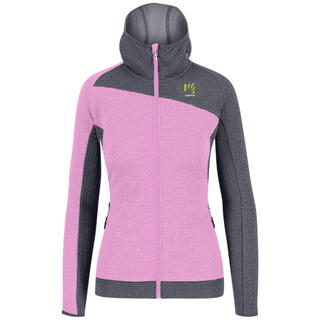 Sudadera de mujer Karpos Averau W Full-Zip Hoodie Fleece