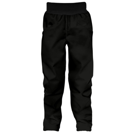 Pantalones softshell para niños WAMU Klasik negro