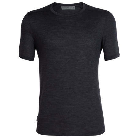 Camiseta de hombre Icebreaker M Sphere SS Crewe negro BlackHeather