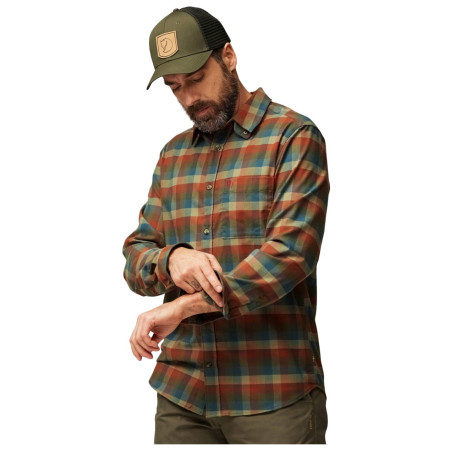 Camisa de hombre Fjällräven Lappland Stretch Flannel Shirt M