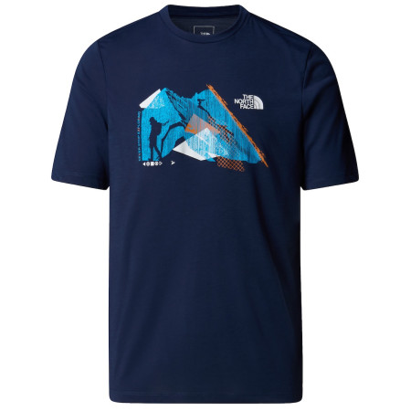 Camiseta de hombre The North Face M Backpacking Ss Tee-Graphic