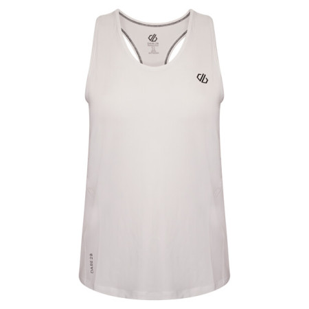 Camiseta sin mangas para mujer Dare 2b Modernize II Vest blanco White