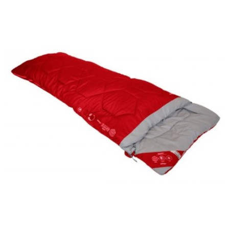 Saco de dormir Vango Radiate Single rojo Heather Red