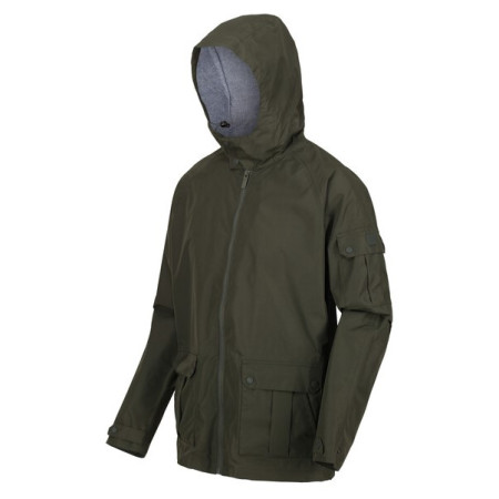 Chaqueta de hombre Regatta Bergen verde oscuro Dark Khaki