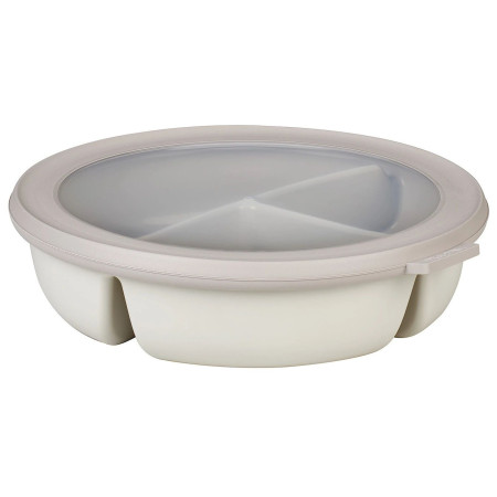 Caja de merienda Mepal Bento bowl Cirqula 250+250+500 ml blanco Nordic White