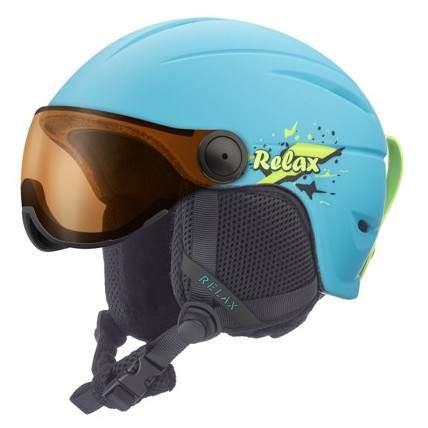 Casco de esquí para niños Relax Twister Visor