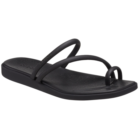 Sandalias de mujer Crocs Miami Toe Loop negro Black