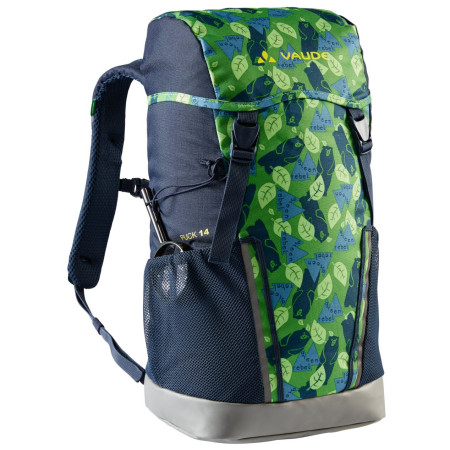 Mochila para niños Vaude Puck 14 verde parrot green/eclipse