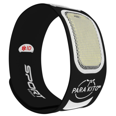 Repelente Para'Kito Sportovní náramek proti komárům negro Black