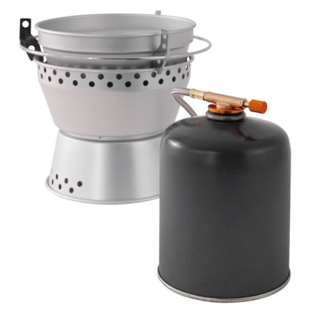 Juego de vajilla y fogón Easy Camp Storm Cooker & Stove set