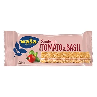 Comida de viaje Emco Wasa Sandwich tomate y albahaca 40g