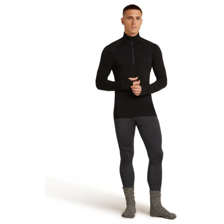 Camiseta funcional de hombre Icebreaker Men Mer 200 ZoneKnit LS Half Zip