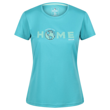 Camiseta de mujer Regatta Womens Fingal VI azul Turquoise