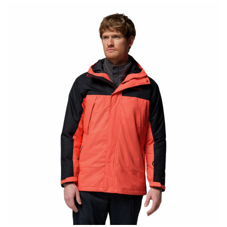 Chaqueta de esquí para hombre Columbia Shotski Jacket negro/naranja Zing/Black