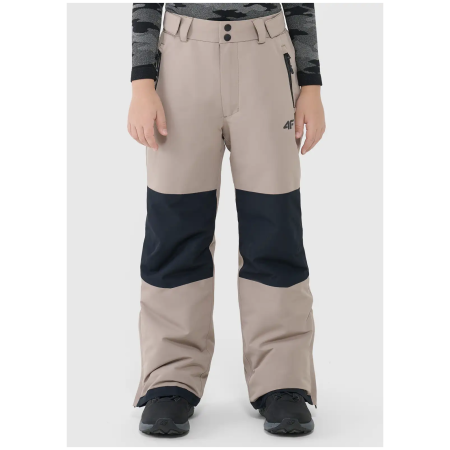 Pantalones para niños 4F Trouseres FNK M0960 marrón LIGHT BROWN