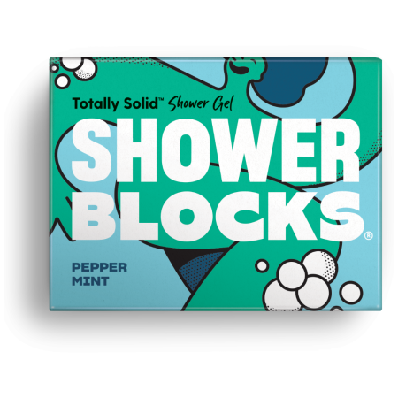 Gel de ducha Shower Blocks Solid Shower Gel - Pepper Mint