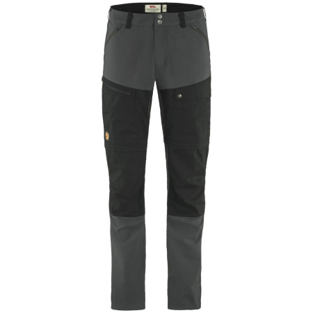 Pantalones de hombre Fjällräven Abisko Midsummer Zip Off Trousers M gris Dark Grey-Black