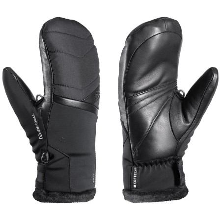 Guantes de esquí para mujer Leki Snowfox 3D Lady Mitt negro Black