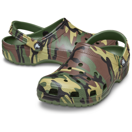 Pantuflas Crocs Classic Camouflage Clog