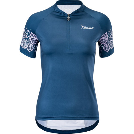 Maillot de ciclismo para mujer Silvini Sabatini WD1625 azul NavyLilac