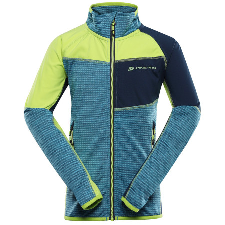 Sudadera para niños Alpine Pro Onneco 2 Dětská Mikina azul/amarillo moonlit ocean