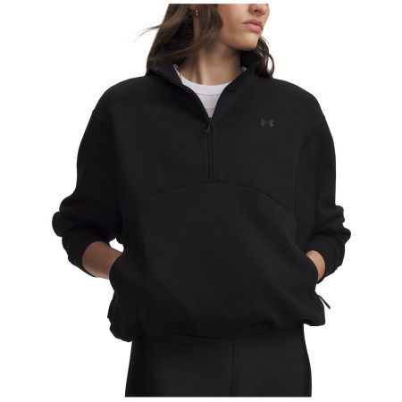 Sudadera de mujer Under Armour Unstoppable Fleece HZ negro