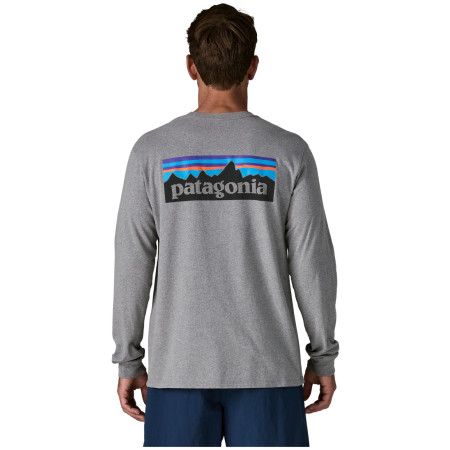 Camiseta de hombre Patagonia P-6 Logo Responsibili Tee LS