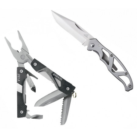 Juego de multiherramienta Gerber Multitool Vise + Paraframe Mini