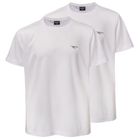 Camiseta para niños Hi-Tec Jodin Jr 2 Pack blanco WHITE/WHITE