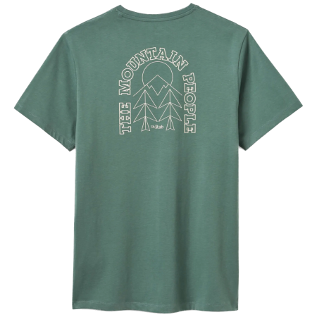 Camiseta de mujer Rab Stance Cirque Tee verde