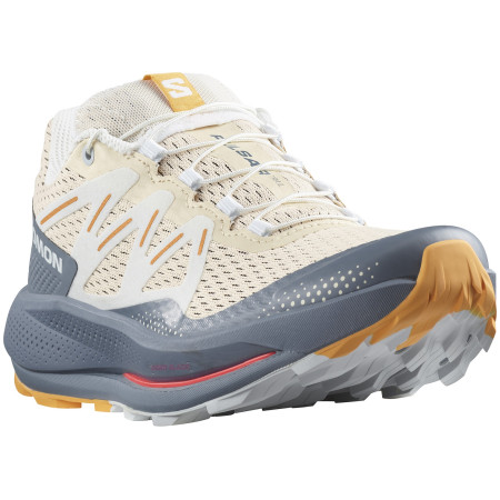 Zapatillas de carrera para mujer Salomon Pulsar Trail naranja/azul Tender Peach / China Blue / Blazing Orange