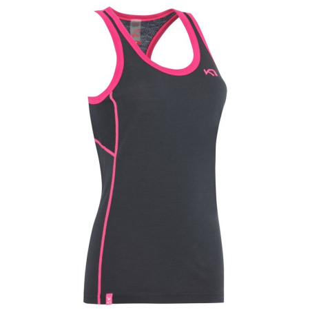 Camiseta sin mangas para mujer Kari Traa Tikse Singlet negro Ebony