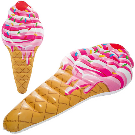 Helado hinchable Intex Sprinkle Ice Cream Mat 58762EU rosa