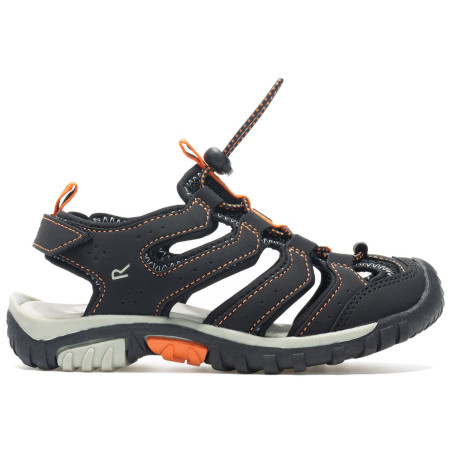 Sandalias para niños Regatta Westshore IV Junior Z5Q negro BlkRstyOrng
