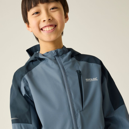 Chaqueta para niños Regatta Junior Calderdale III ChnaBl/NgSky