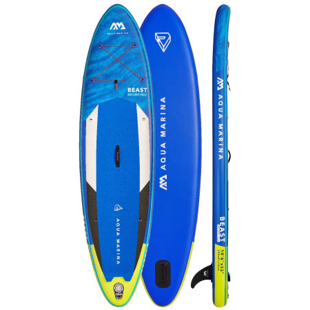 Tabla de surf de pala Aqua Marina Beast 10’6″ azul