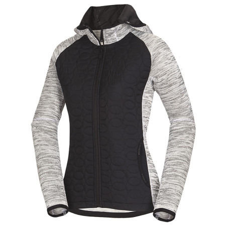 Chaqueta de mujer Northfinder Aya negro/blanco Blackwhite