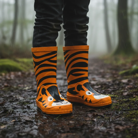 Botas de agua para niños Pidilidi Tygr