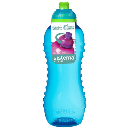 Botella Sistema Squeeze Bottle 460ml azul