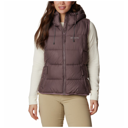 Chaleco de mujer Columbia Pike Lake II Insulated Vest marrón Basalt
