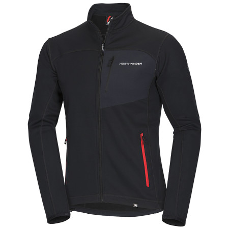 Sudadera de hombre Northfinder Markus negro Black