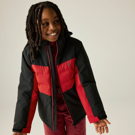 Chaqueta para niños Dare 2b Cheery Jacket Blck/DngrRed