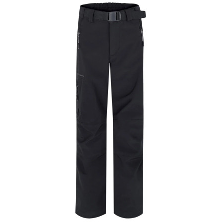 Pantalones softshell para niños Hannah Mario JR negro anthracite